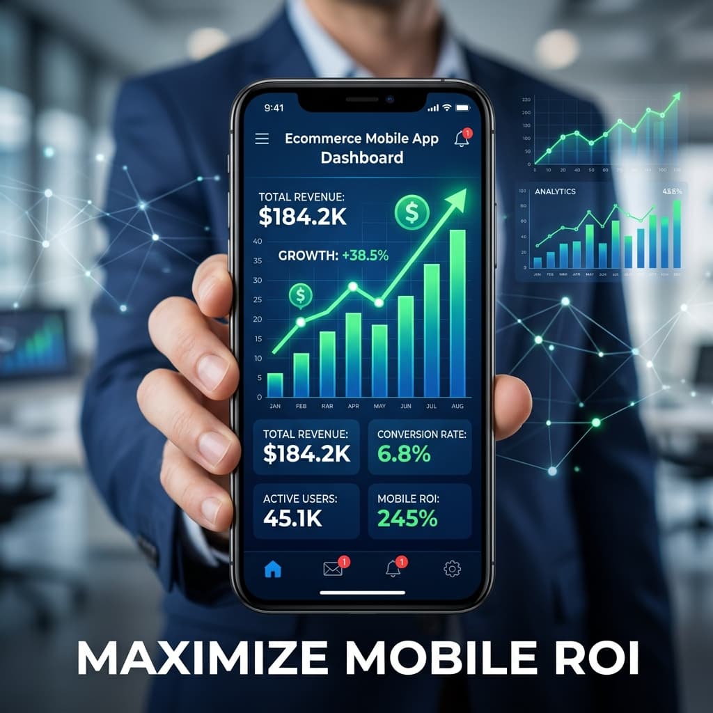 Ecommerce Mobile App ROI: How to Calculate and Maximize Your Return