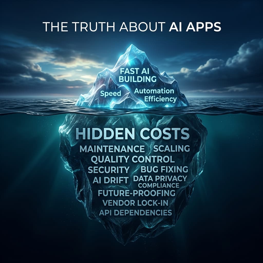Hidden Costs of AI-Only Mobile App Development (What Ecommerce Teams Miss)