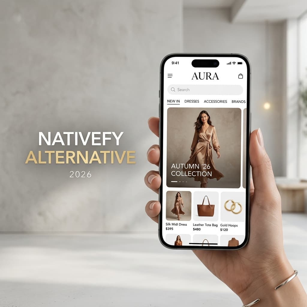 Best Nativefy Alternative in 2026: Mobile App Builder for WooCommerce