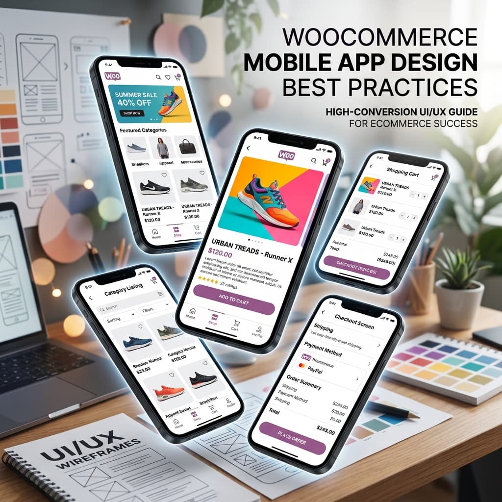 WooCommerce Mobile App Design Best Practices for Higher Conversions